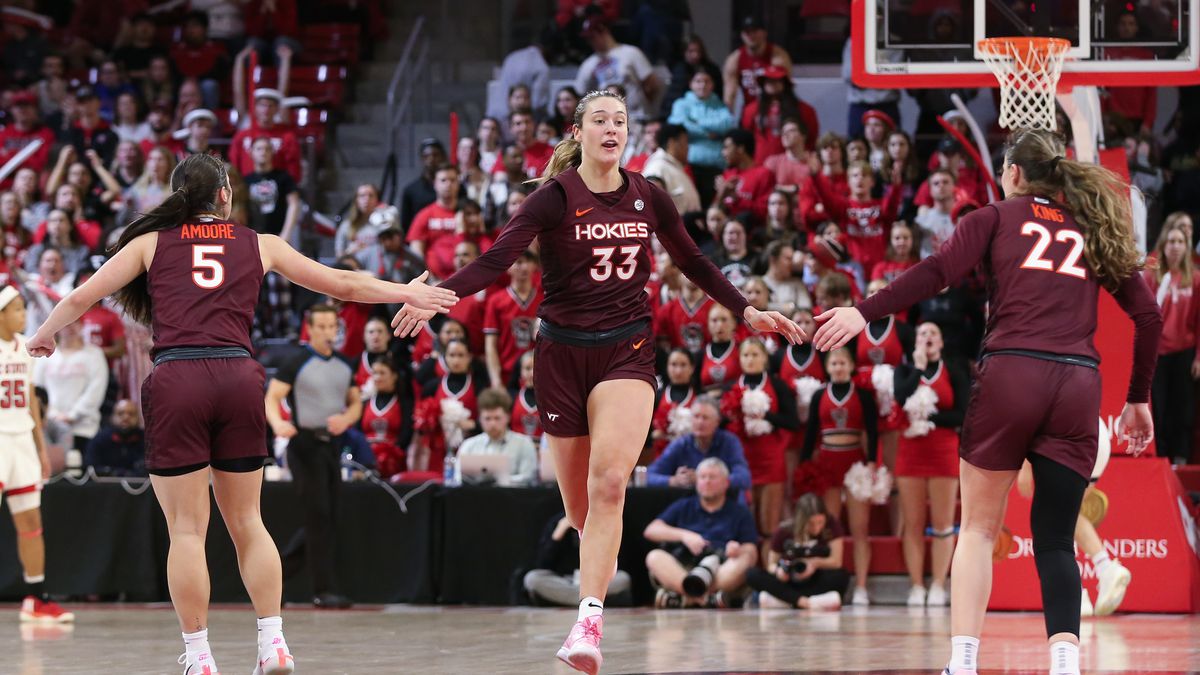 COLLEGE BASKETBALL: FEB 08 Women’s - Virginia Tech at NC State
