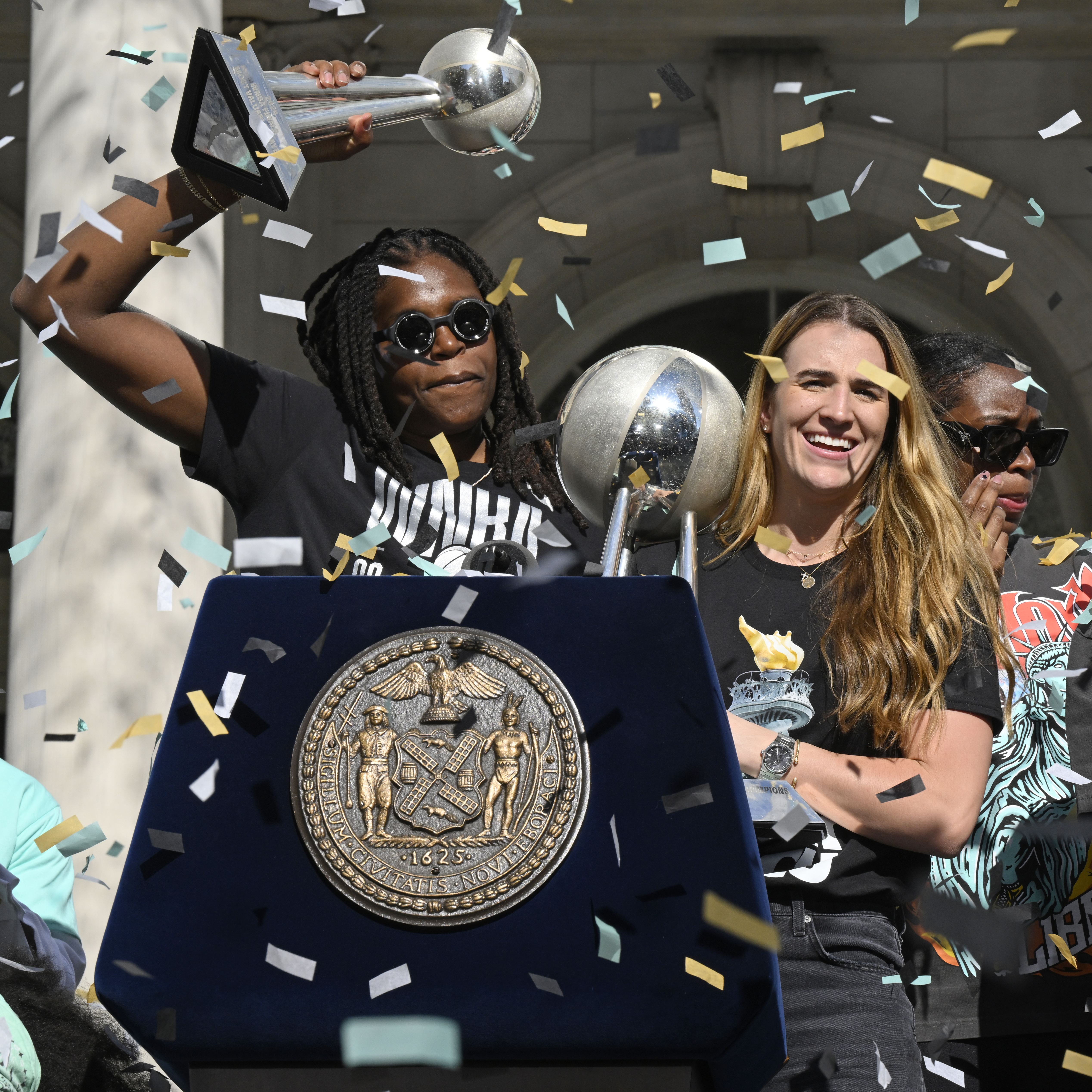 2024 New York Liberty Ticker Tape Victory Parade and Rally