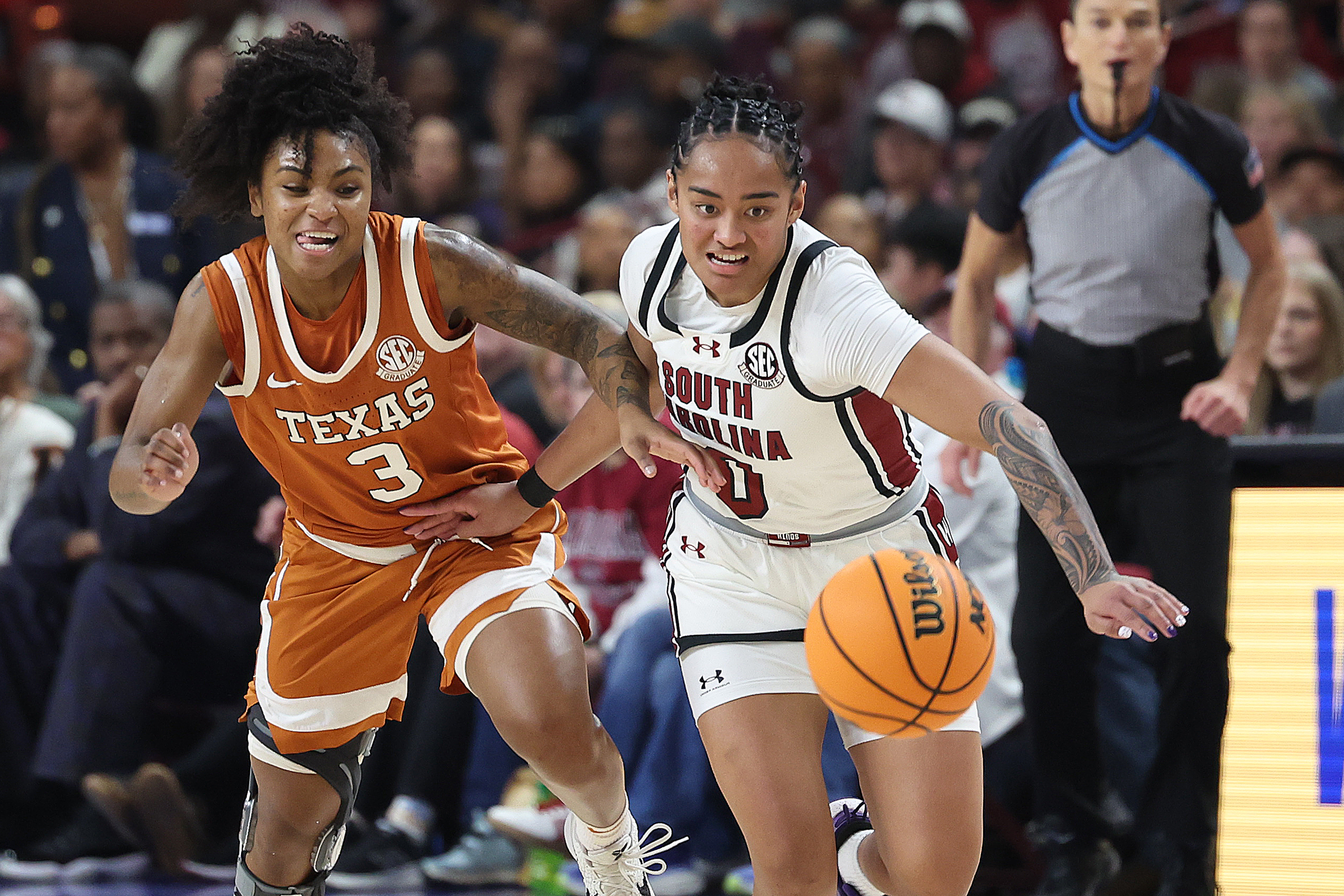 COLLEGE BASKETBALL: MAR 09 SEC Women’s Tournament - Texas vs South Carolina
