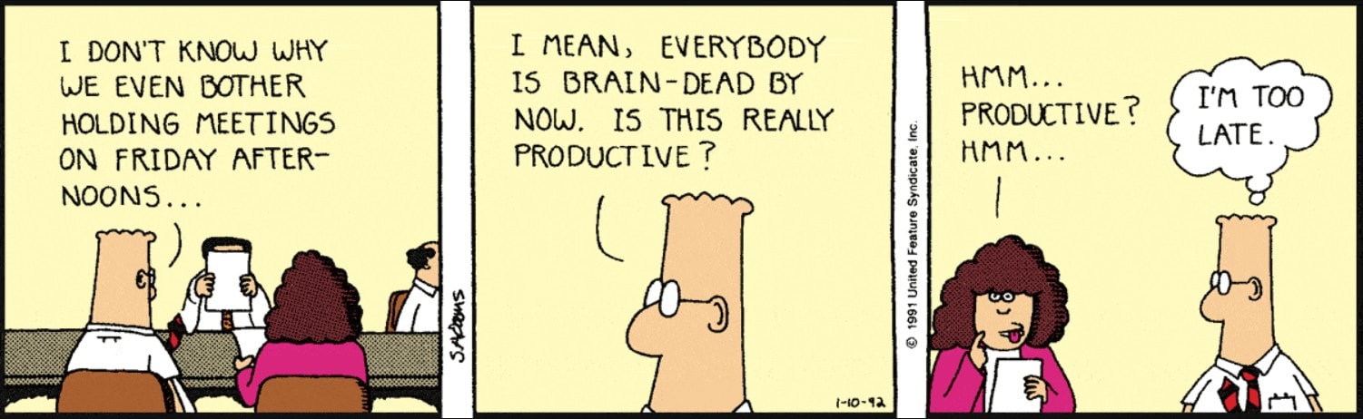 Dilbert comic strip