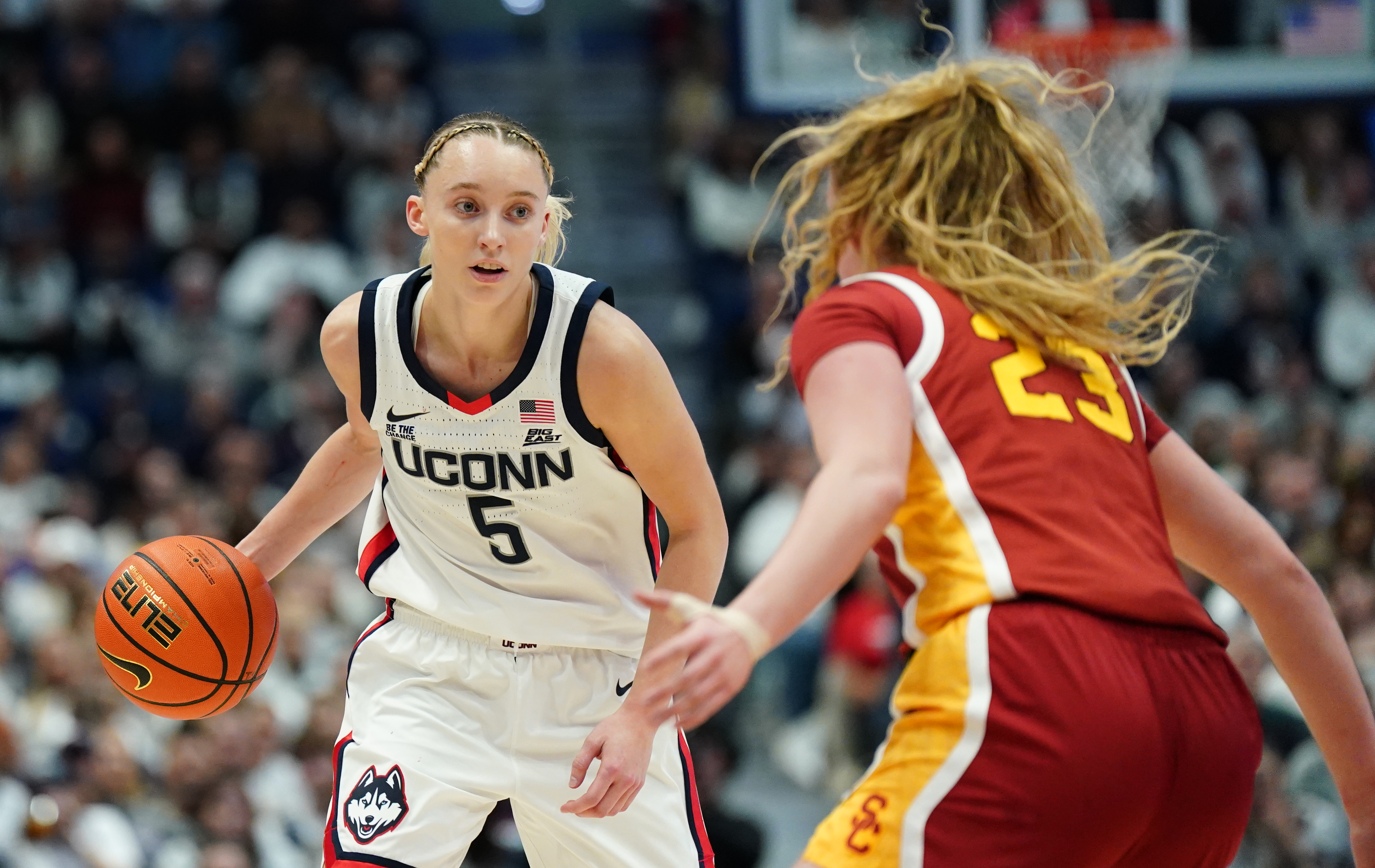 NCAA Womens Basketball: Southern California at Connecticut