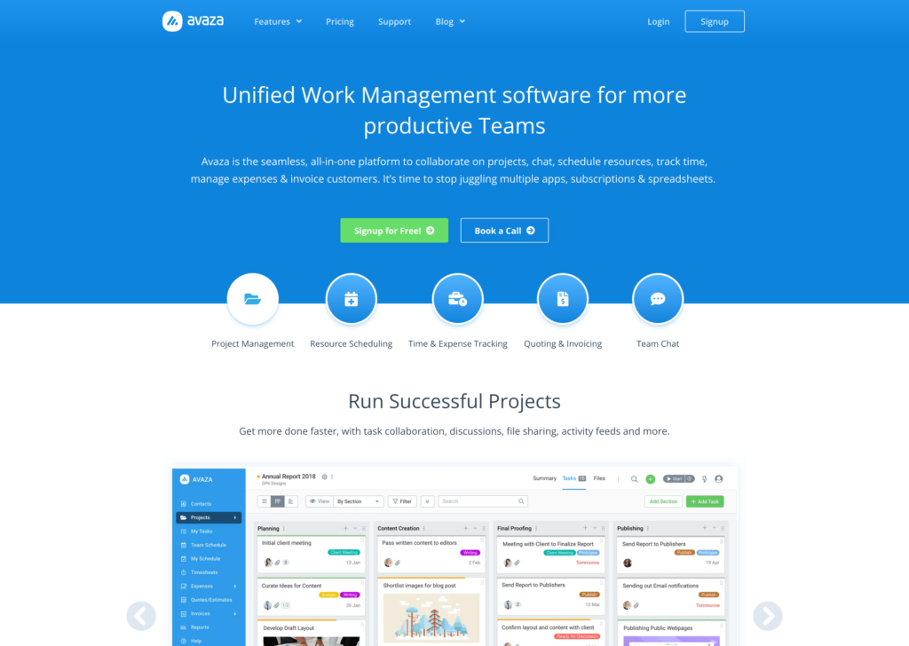 Avaza - Unified Project & Work Management for Teams