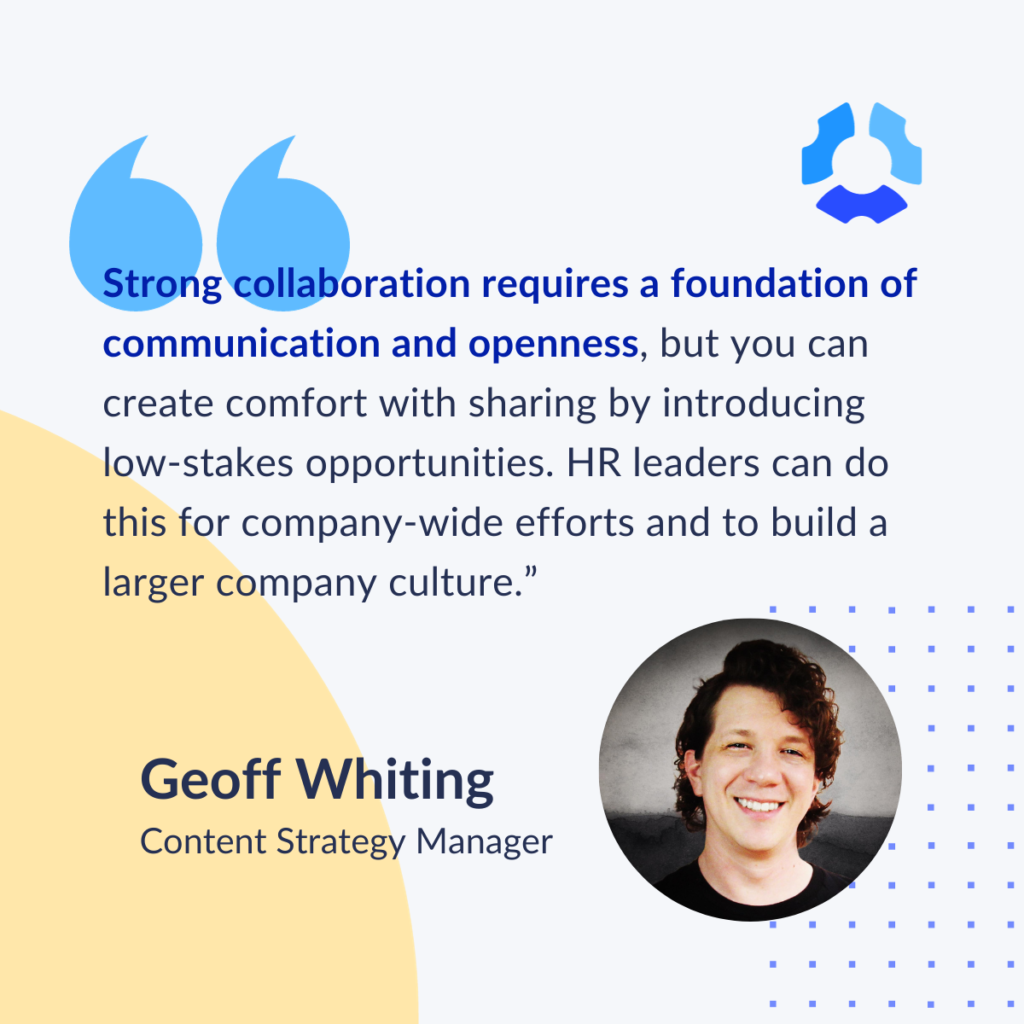 Geoff Whiting teamwork quote