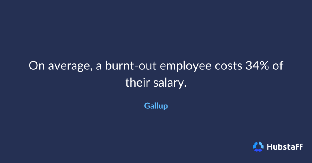 Burnout is expensive